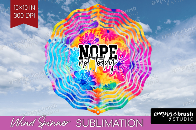 Sarcastic Quote Wind Spinner Sublimation PNG - Brush Stroke