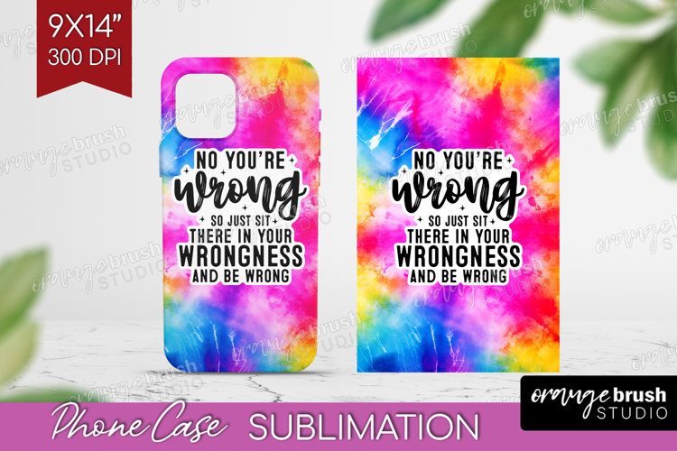 Sarcastic Quote Phone Case PNG - Brush Stroke Case PNG