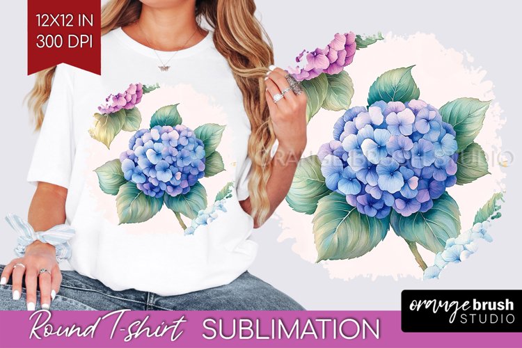 Spring Blossom Round Tshirt Background - Flowers PNG