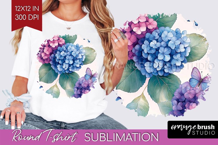 Spring Blossom Round Tshirt Background - Flowers PNG