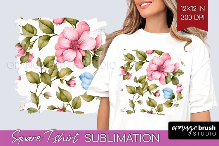 Floral Background Png Image 15