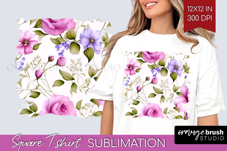 Floral Background Png Image 12