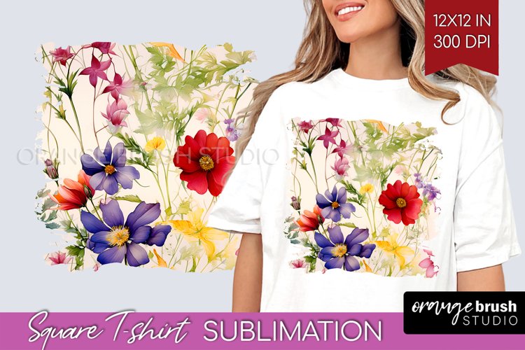 Floral Background Png Image 11