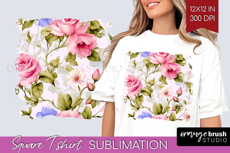 Floral Background Png Image 10