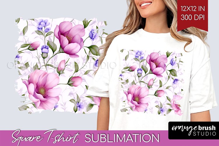 Floral Background Png Image 23