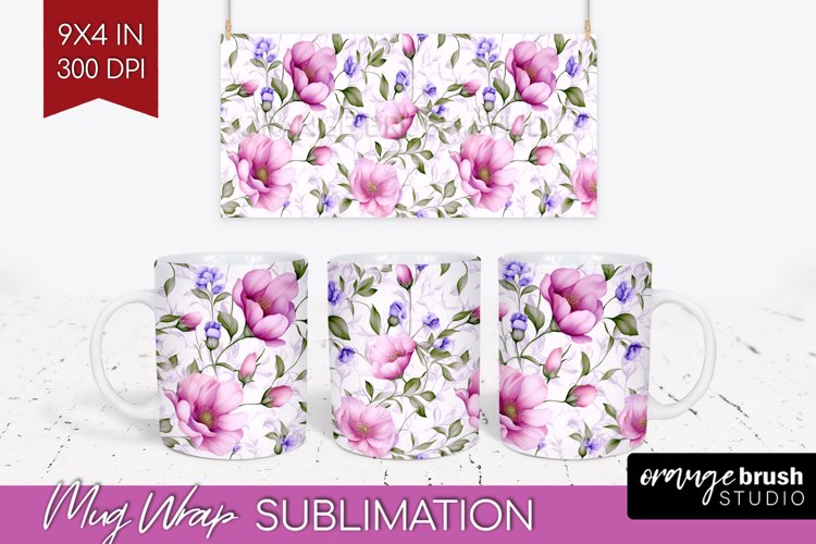 Watercolor Flowers Png Image 15