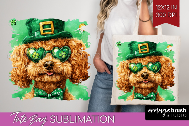 St. Patricks Day Tote Bag - Cute Animals Tote Bag PNG