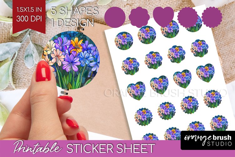Stained Glass Printable Image 22