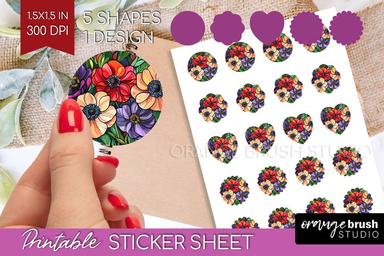 Stained Glass Printable Image 17