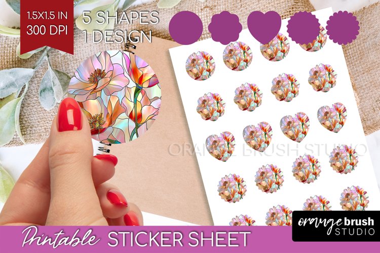 Stained Glass Printable
