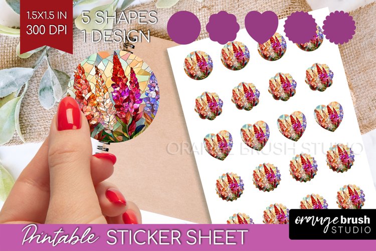 Stained Glass Printable Image 15