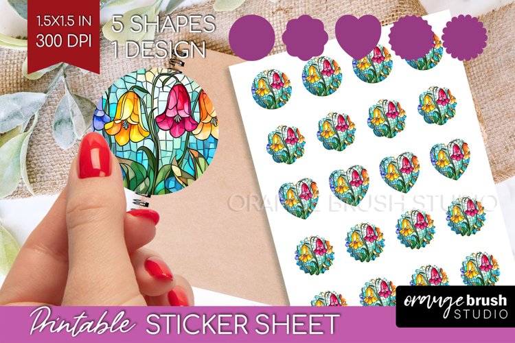 Stained Glass Printable Image 13