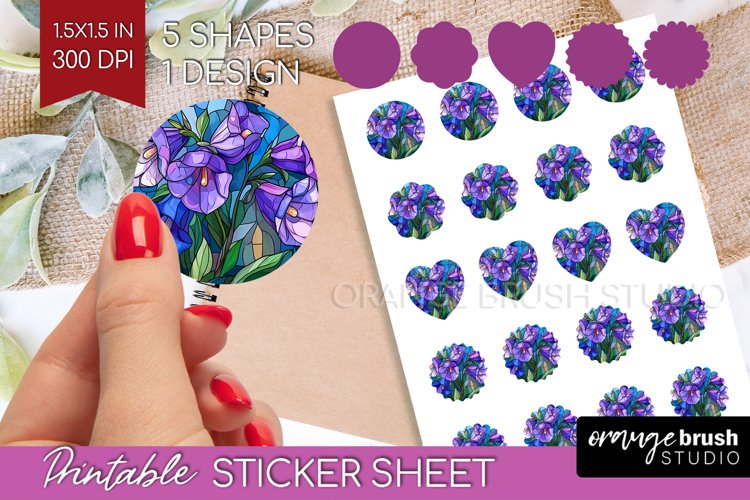 Stained Glass Printable Image 12