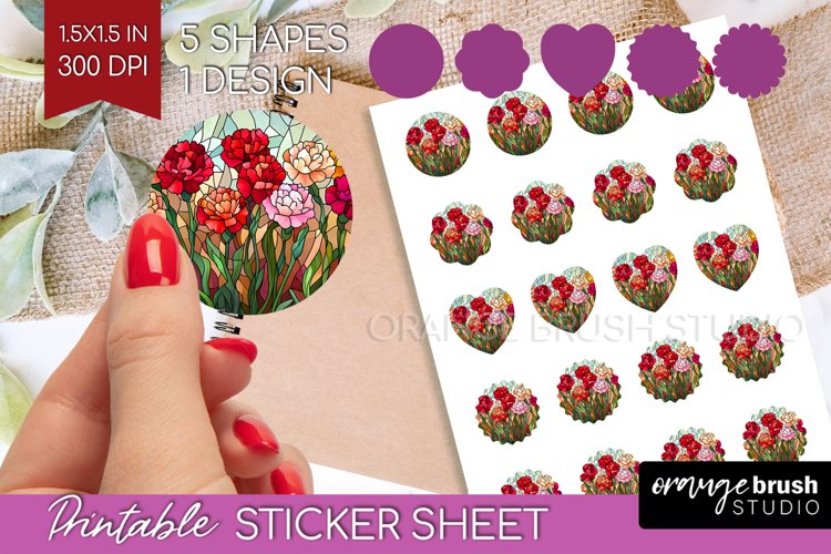 Stained Glass Printable Image 11