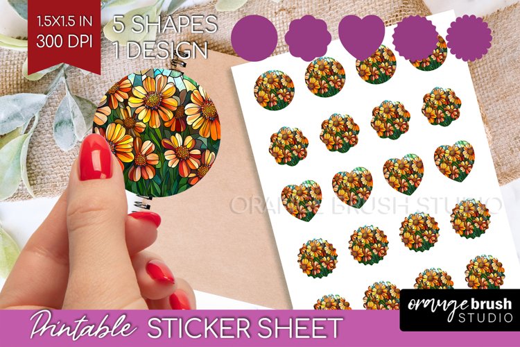 Stained Glass Printable Image 7