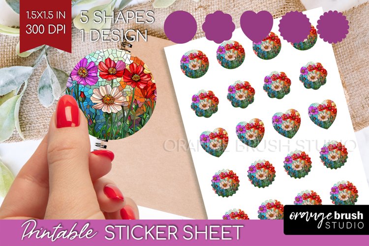 Stained Glass Printable Image 6
