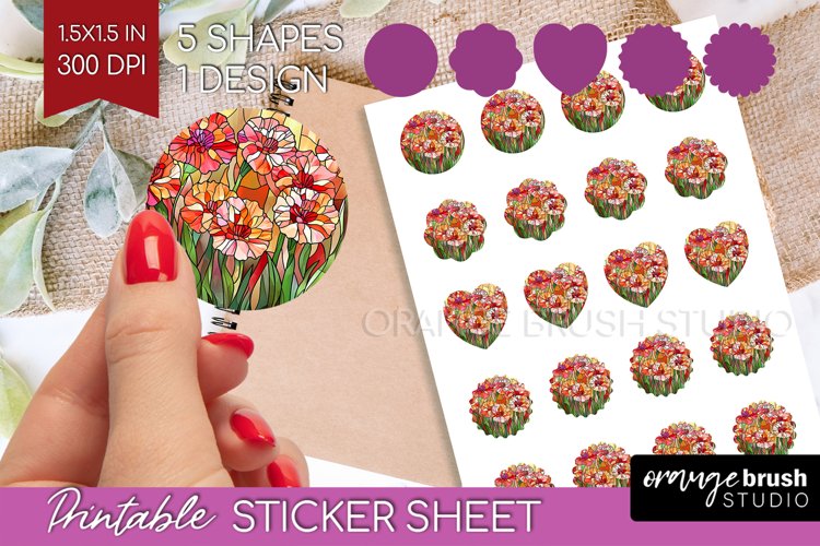 Stained Glass Printable Image 3