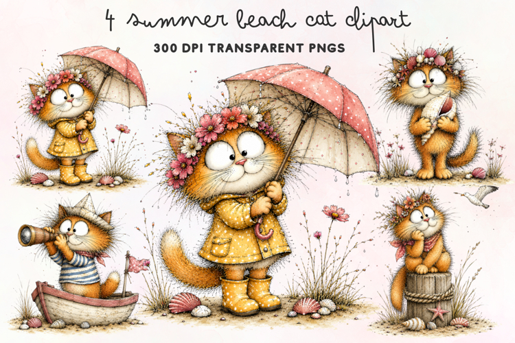 Beach Summer Clipart Image 16