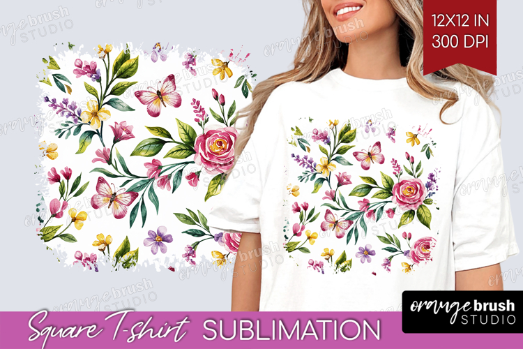 Floral Background Png Image 10