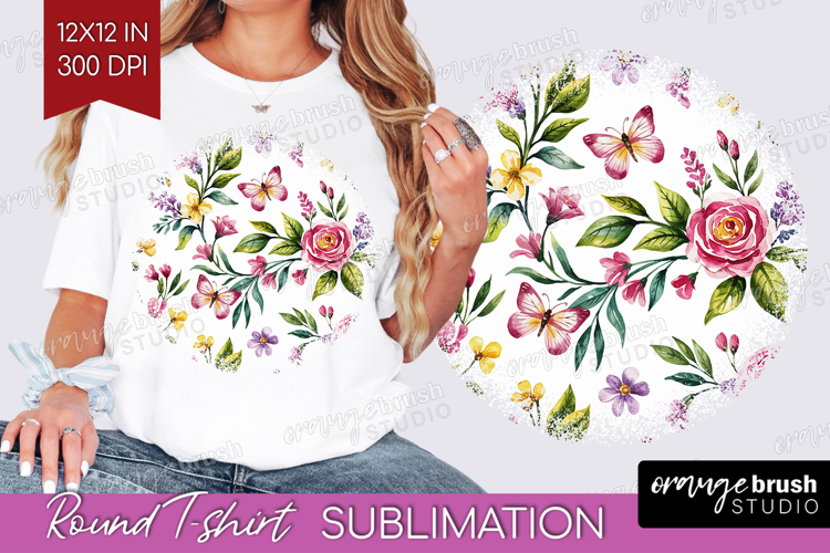 Floral Background Png Image 6