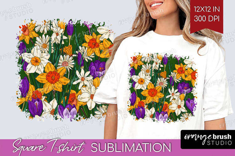 Floral Background Png Image 6