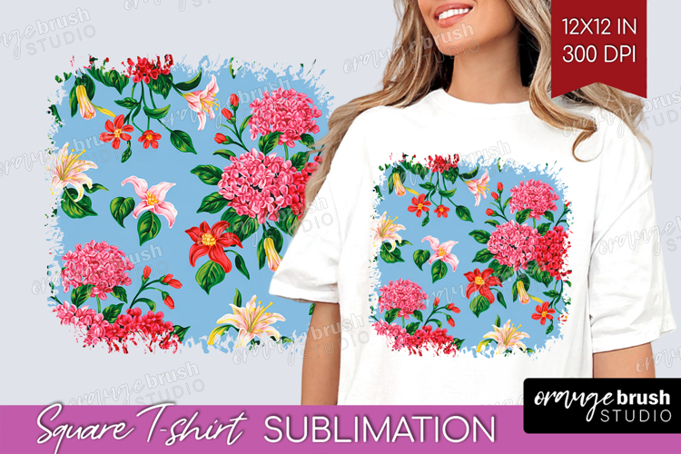 Floral Background Png Image 2