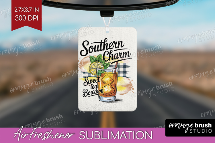 Tea Bourbon Cocktail Air Freshener PNG Summer Drink PNG
