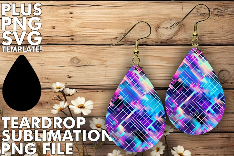 Glittering Elegance: Holographic Pattern Sublimation