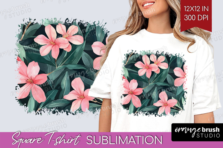 Floral Background Png Image 4