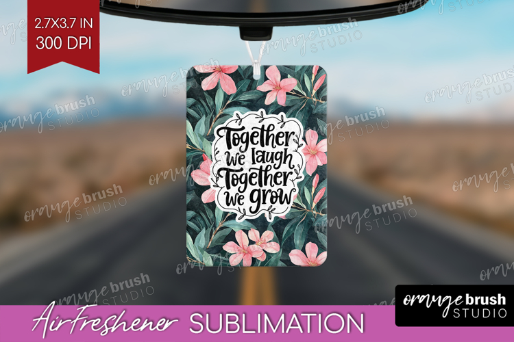 Family Quote Air Freshener PNG - Tropical Flowers PNG