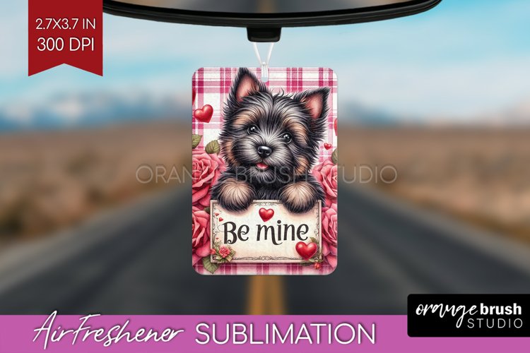 Valentine Dog Air Freshener PNG - Valentines Day PNG