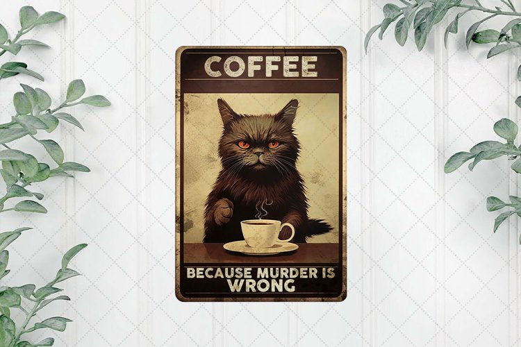 Vintage Cat Illustration Image 18