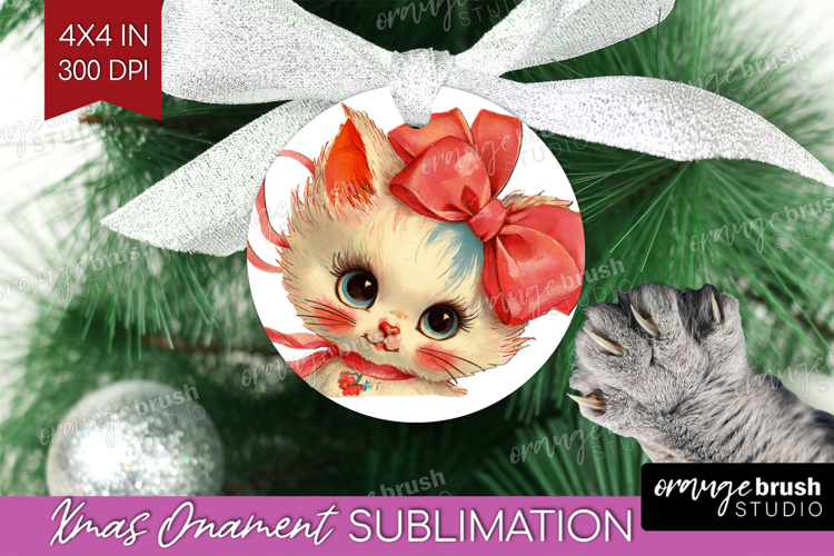 Vintage Valentines Day Ornament PNG - Retro Animal PNG