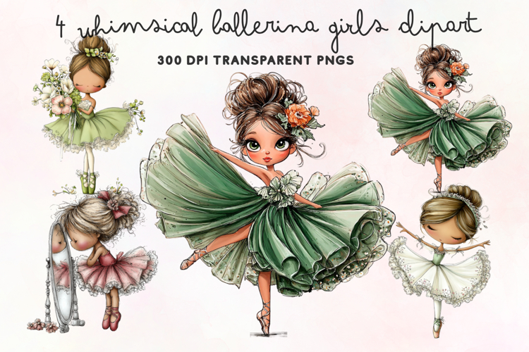 Cute Whimsical Caterpillar Clipart PNG example image 1