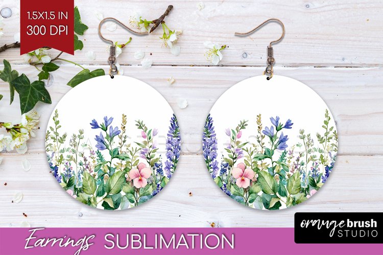 Watercolor Flowers Png Image 16