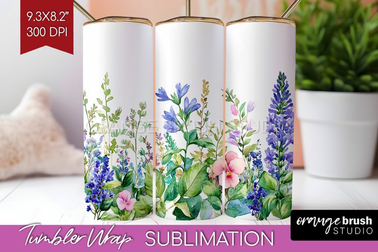 Watercolor Flowers Png Image 17