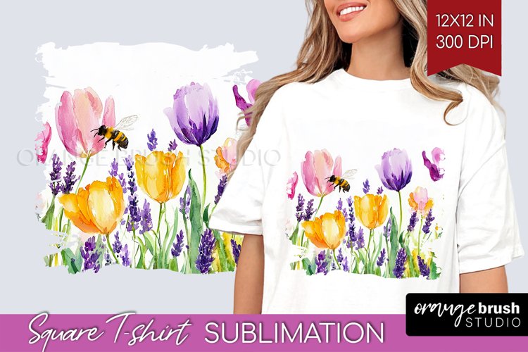 Floral Background Png Image 7