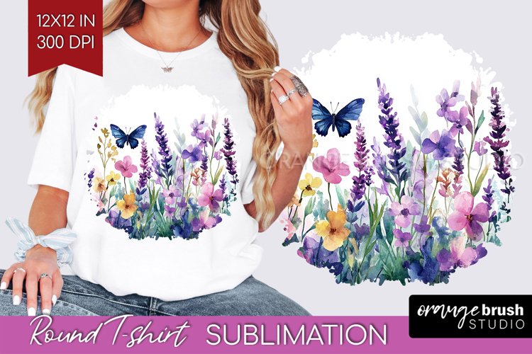 Watercolor Flowers Png Image 9