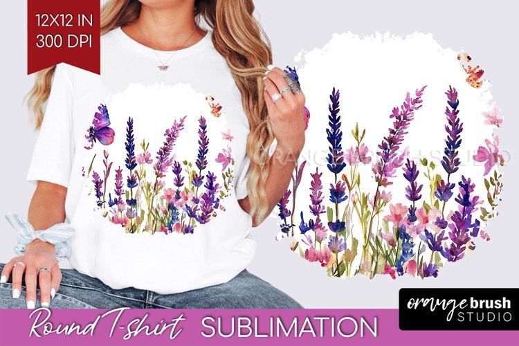 Watercolor Flowers Png Image 7