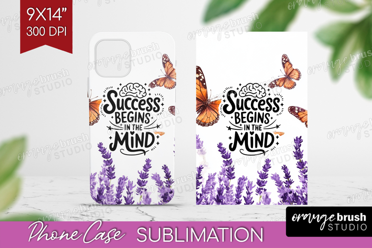 Inspirational Quote Phone Case PNG - Wildflowers Case PNG