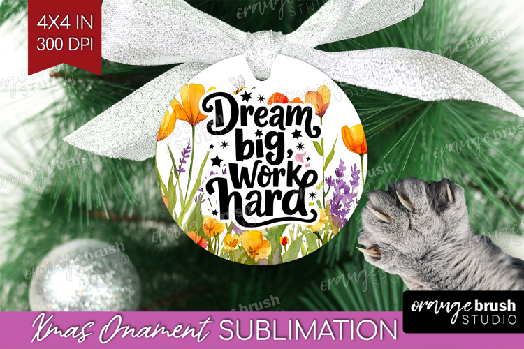Inspirational Quote Ornament PNG - Wildflowers PNG