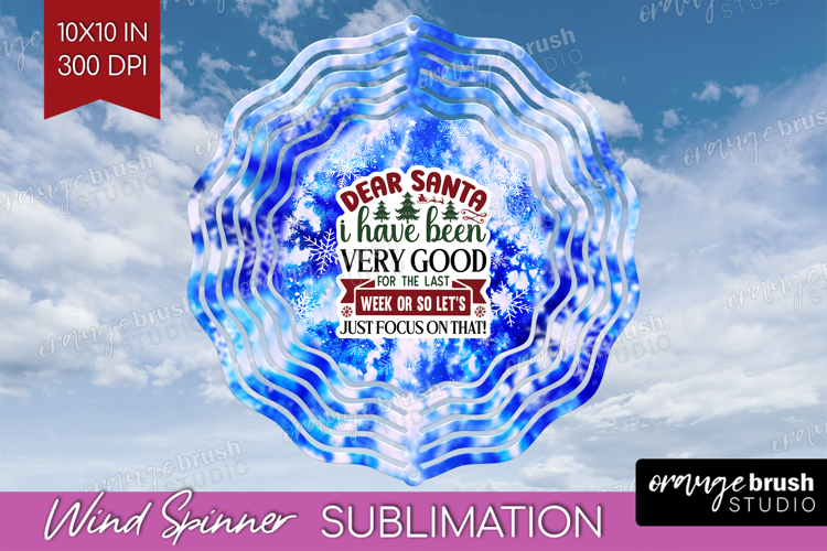 Sarcastic Christmas Quote Wind Spinner Sublimation PNG - Tie