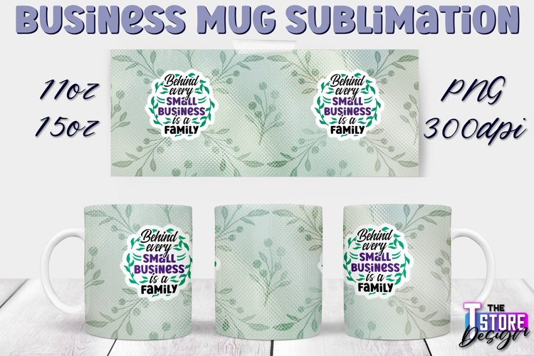 Business Mug Quotes Sublimation | 11 Oz 15 Oz Mug Design v.2 example image 1