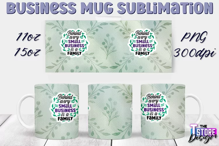 Business Mug Quotes Sublimation | 11 Oz 15 Oz Mug Design v.2