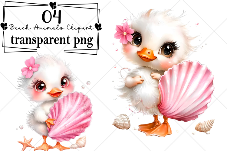 Watercolor Beach Clipart Image 19