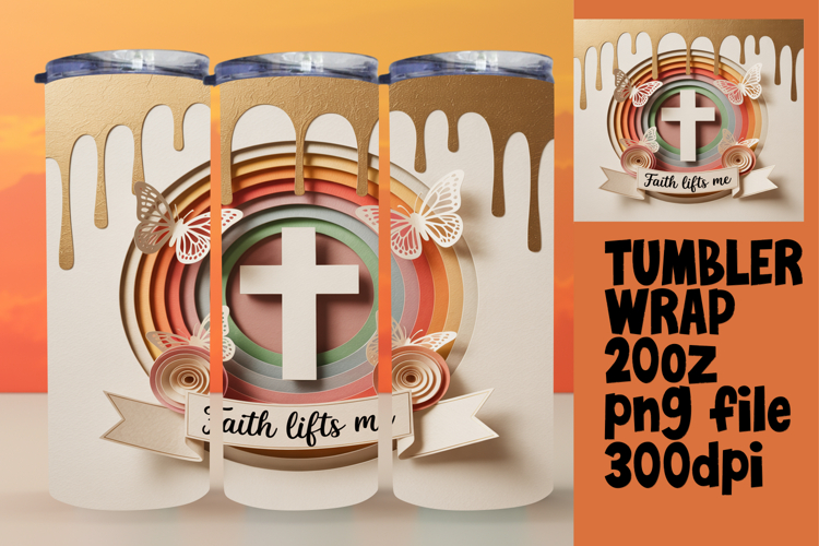 Christmas Tumbler Wrap Image 24