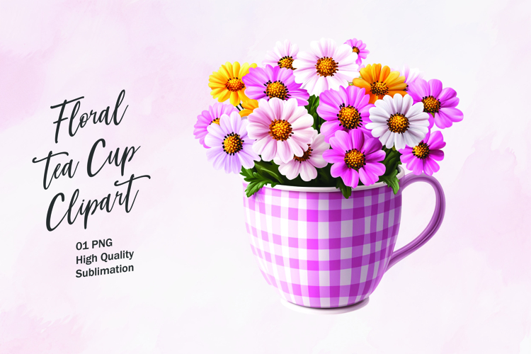  Tea Cup Clipart Image 6
