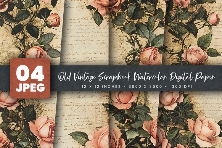 Old Paper Texture Image 9