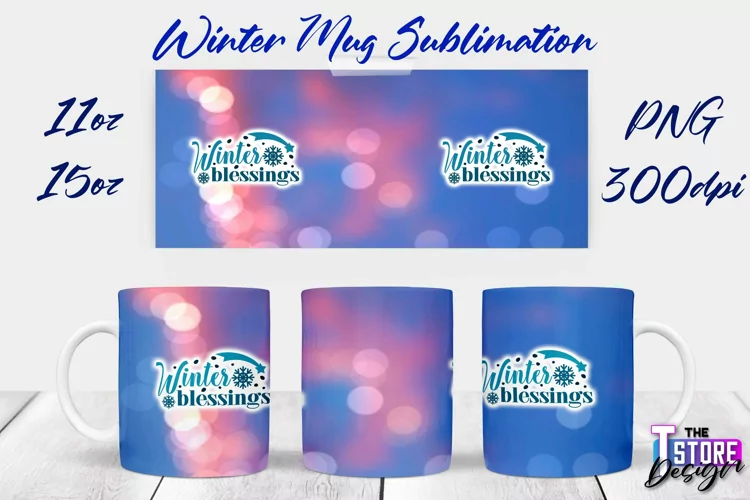 Winter Mug Sublimation | Winter 11 oz |15 oz Mug Sublimation
