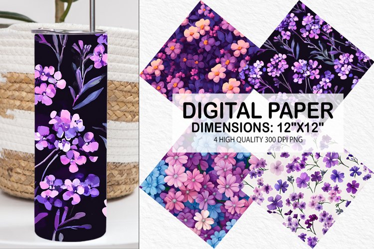 Floral Seamless Pattern Image 15